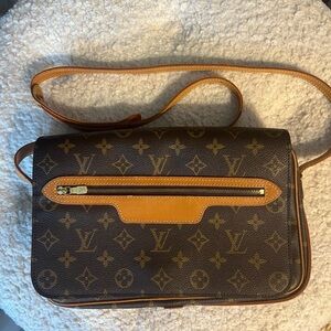 Louis Vuitton Brown Monogram Crossbody Bag